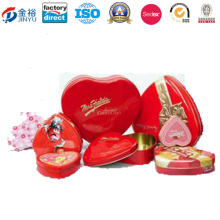 Heart Shape Promotion Tin Wedding Return Gifts